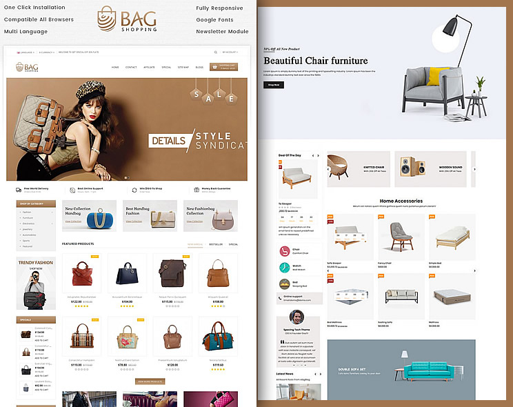 Розробка дизайну інтернет магазинів від студії D.Logic Створення дизайну інтернет магазину